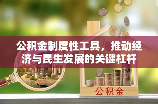 永新公积金制度性工具，推动经济与民生发展的关键杠杆