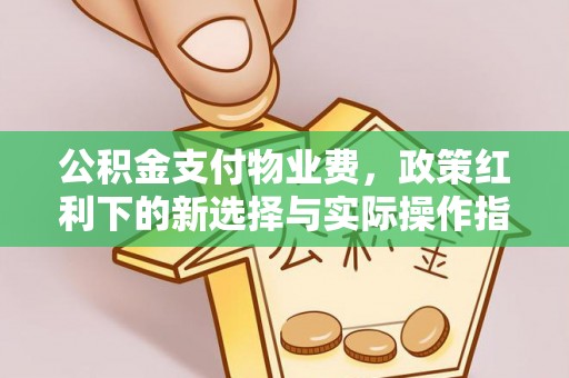 永新公积金支付物业费，政策红利下的新选择与实际操作指南