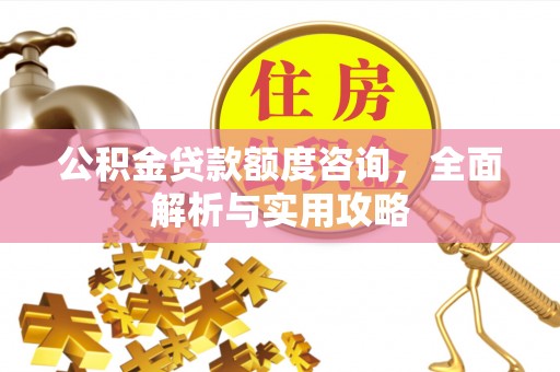 永新公积金贷款额度咨询，全面解析与实用攻略