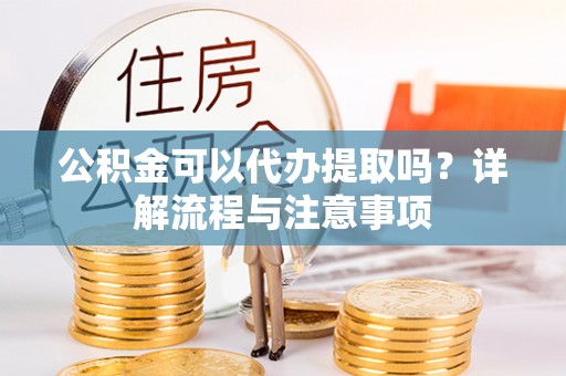 永新公积金可以代办提取吗？详解流程与注意事项