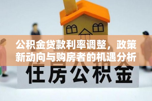 永新公积金贷款利率调整，政策新动向与购房者的机遇分析