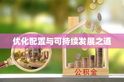 永新优化配置与可持续发展之道