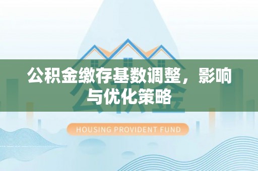 永新公积金缴存基数调整，影响与优化策略