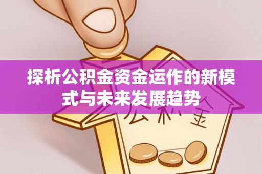 永新探析公积金资金运作的新模式与未来发展趋势